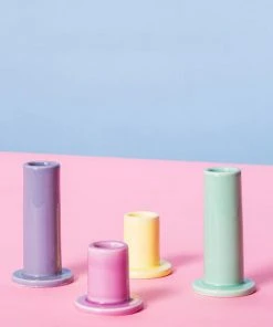 HAY Tube Candleholder M Lavender