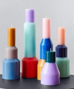 HAY Pillar Bougie Mint 7 HAY Pillar Bougie Mint