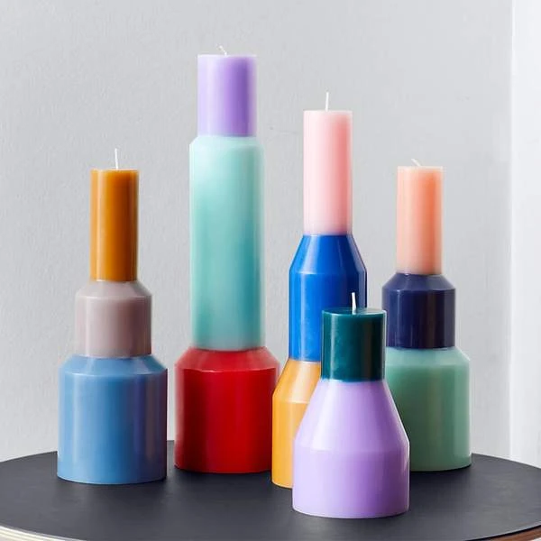 HAY Pillar Bougie Mint 5 HAY Pillar Bougie Mint