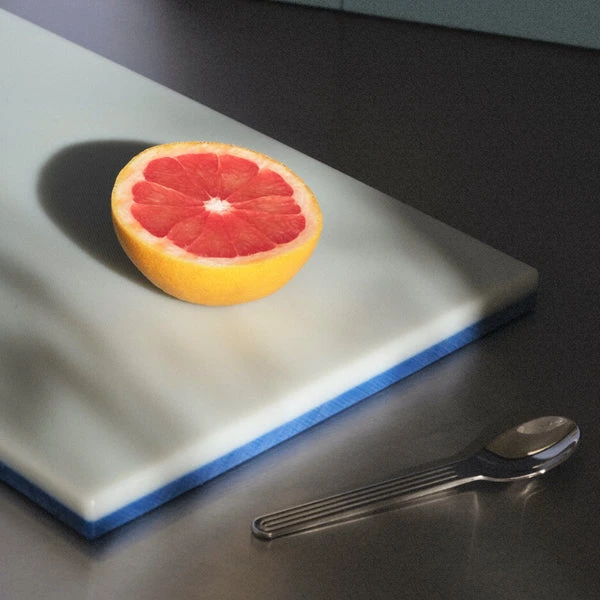 HAY Bandeja Para Cortar Half & Half L Blue 3 HAY Bandeja Para Cortar Half & Half L Blue