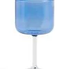 HAY Tint Wine Glass 2pcs - Blue And Clear