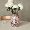 HAY Splash Vase Round - Large, Pink And Blue 2 HAY Splash Vase Round - Large, Pink And Blue