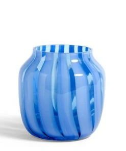 HAY Juice Vase Wide Light Blue