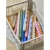 HAY Set De 6 Bougies Spirales Epaisse Orange Bleu Et Gris 2 HAY Set De 6 Bougies Spirales Epaisse Orange Bleu Et Gris