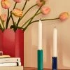 HAY Arcs Candleholder L Green