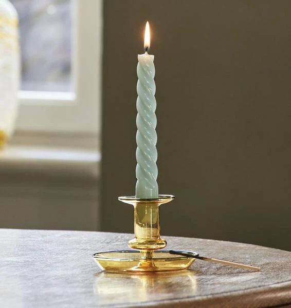 HAY Velas Twist Set De 6 Light Rose Light Grey Lilac 3 HAY Velas Twist Set De 6 Light Rose Light Grey Lilac