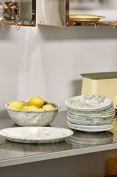 HAY Soft Ice Salad Bowl Green 4 HAY Soft Ice Salad Bowl Green