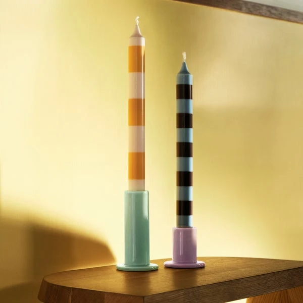 HAY Portavelas Tube S - Lilac 3 HAY Portavelas Tube S - Lilac