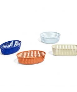 HAY Panier Oval, Bright Blue