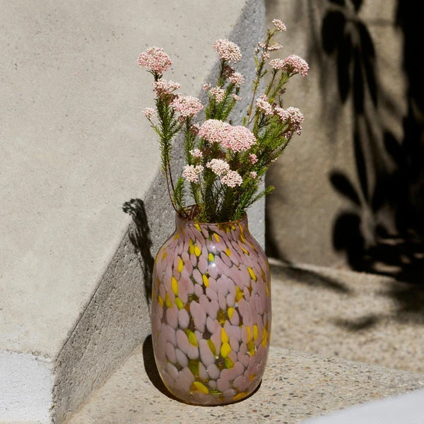 HAY Jarrón Splash L Light Pink & Yellow - 3 HAY Jarrón Splash L Light Pink & Yellow -