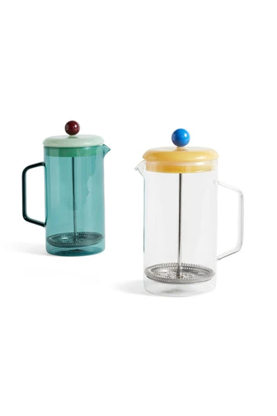 HAY French Press Brewer Aqua 3 HAY French Press Brewer Aqua