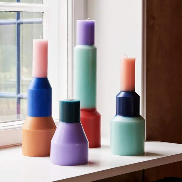 HAY Pillar Bougie Mint 4 HAY Pillar Bougie Mint