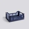 HAY Navy Colour Crate Medium