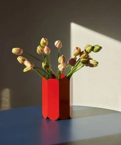 HAY Arcs Vaas Metaal Rood