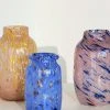 HAY Splash Vase Round Pink And Blue