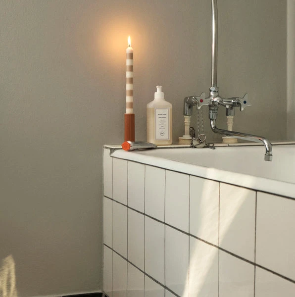 HAY Portavelas Tube M - Peach 3 HAY Portavelas Tube M - Peach