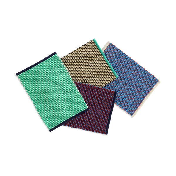 HAY Door Mat Blue - 4 HAY Door Mat Blue -