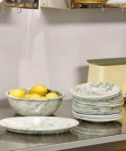 HAY Soft Ice Oval Dish Green