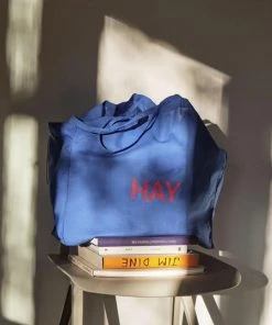 HAY Blue Tote Bag L
