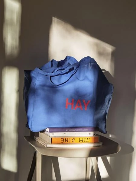 HAY Blue Tote Bag L 4 HAY Blue Tote Bag L