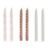 HAY Long Candle Set - Light Rose, Mauve, Light Grey 1 HAY Long Candle Set - Light Rose, Mauve, Light Grey