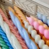 HAY Candle Twist Set Of 6 - Caramel + Tangerine