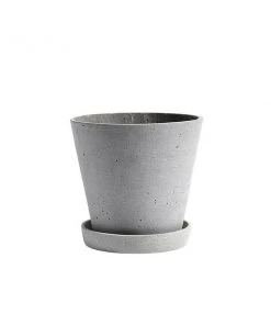 HAY Pot De Fleur Beton Flowerpot Taille L