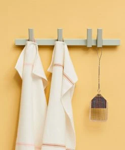 HAY Beam Coat Rack L 60 Cm Charcoal