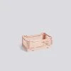 HAY Colour Crate S- Soft Pink 2 HAY Colour Crate S- Soft Pink