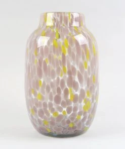 HAY Hand Blown Splash Vase – Light Pink & Yellow – Large 12 HAY Hand Blown Splash Vase – Light Pink & Yellow – Large