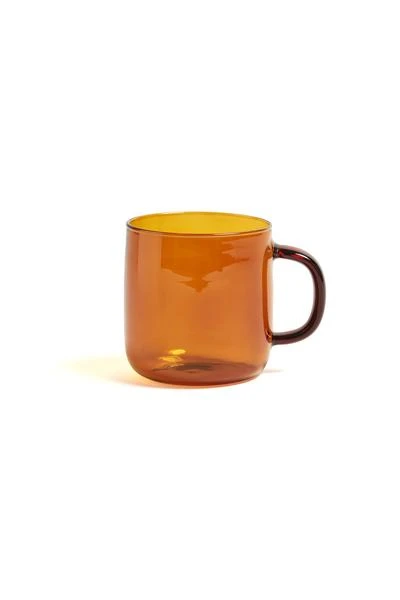 HAY Borosilicate Mug Amber 3 HAY Borosilicate Mug Amber