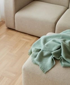 HAY Mono Blanket, 100% Wool - Midnight Blue