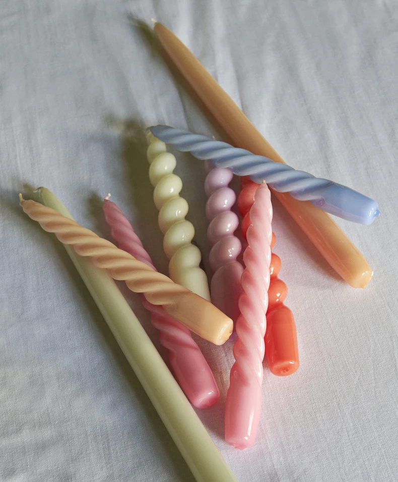HAY HAY Candle Twist - Peach 6 HAY HAY Candle Twist - Peach