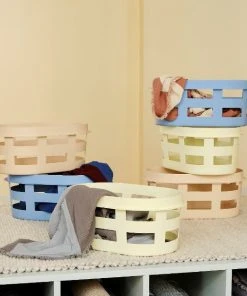 HAY Small Soft Yellow Basket