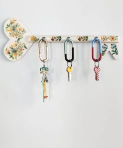 HAY Cane Key Ring - Red