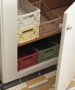 HAY Small Plastic Colour Crate 49 HAY Small Plastic Colour Crate