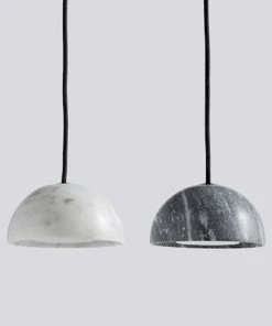 HAY Marble Pendant / White White Marble