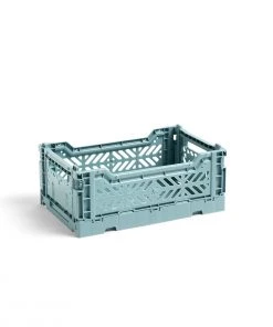 HAY Small Plastic Colour Crate 45 HAY Small Plastic Colour Crate