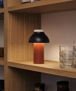 HAY Lámpara Portátil PC Portable Dusty Red