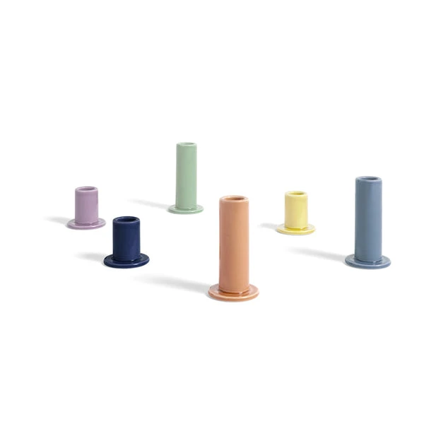 HAY Chandelier Tube Citron Petit Modèle 3 HAY Chandelier Tube Citron Petit Modèle