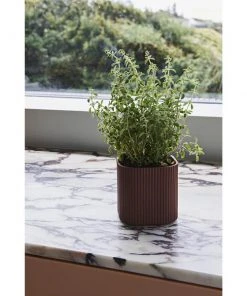 HAY Pot A Herbes Facade Terracotta S