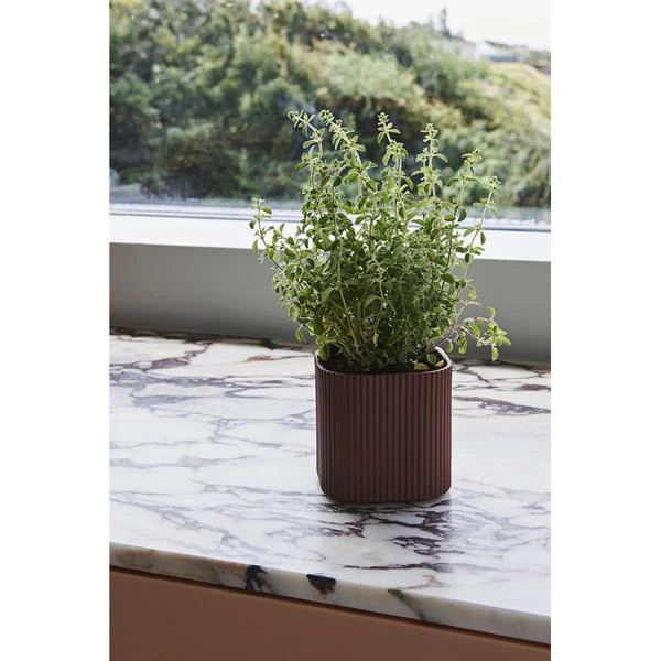 HAY Pot A Herbes Facade Terracotta S 3 HAY Pot A Herbes Facade Terracotta S