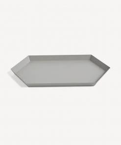 HAY Grey Steel Kaleido M Tray