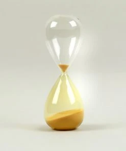 HAY Glass Sand Timer - Large - Light Yellow 13 HAY Glass Sand Timer - Large - Light Yellow