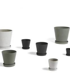 HAY Flower Pot with Saucer XXXL 7 HAY Flower Pot with Saucer XXXL