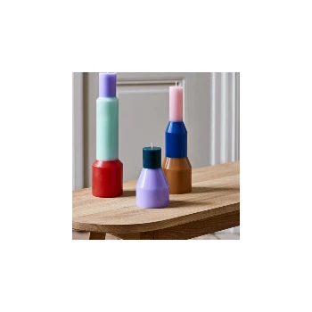 HAY Small Lavender Pillar Candle 5 HAY Small Lavender Pillar Candle
