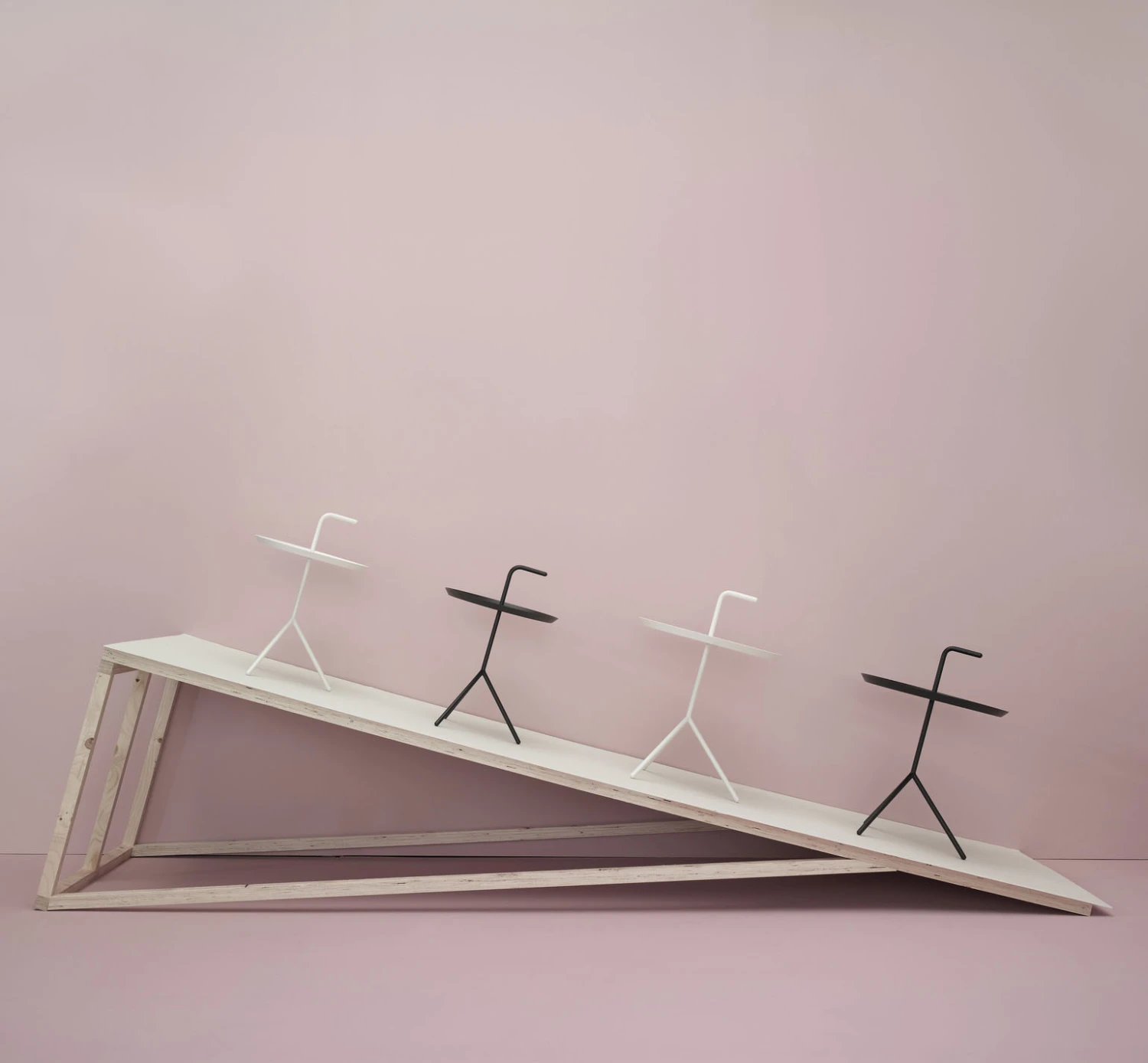 HAY Black DLM Side Table - XL 6 HAY Black DLM Side Table - XL