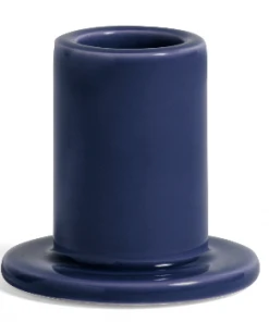 HAY Tube Candleholder - Small - Midnight Blue