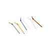 HAY 6 Pcs Multicolor Sip Smooth Straws 1 HAY 6 Pcs Multicolor Sip Smooth Straws