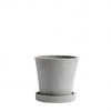 HAY Macetero Flowerpot M Grey